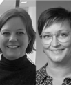 Brigitte Städler and Rikke Louise Meyer have been appointed Professors in bionanoscience at iNANO, Aarhus University. (Photos by Aarhus University)