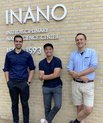 iNANO researchers, George Pothoulakis, Michael Nguyen, and Ebbe S. Andersen has published findings on RNA origami enabling applications in synthetic biology. Photo by Lise Refstrup Linnebjerg Pedersen (AU)