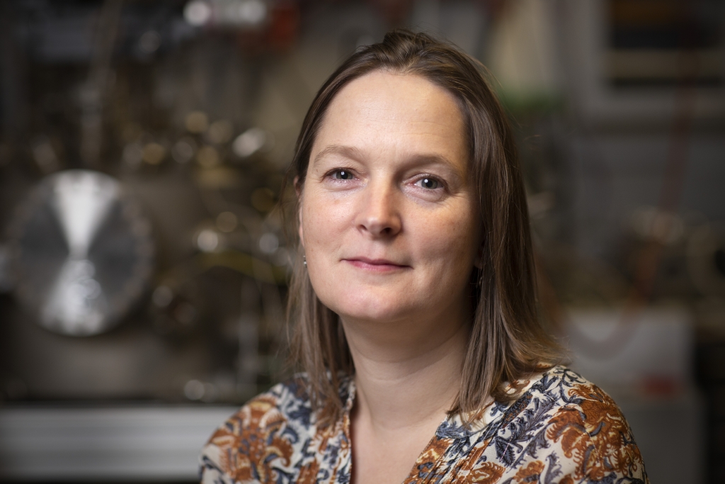 Professor Liv Hornekær has been elected as member of The Royal Danish Academy of Sciences and Letters. (Photo: Lars Kruse, AU Photo)