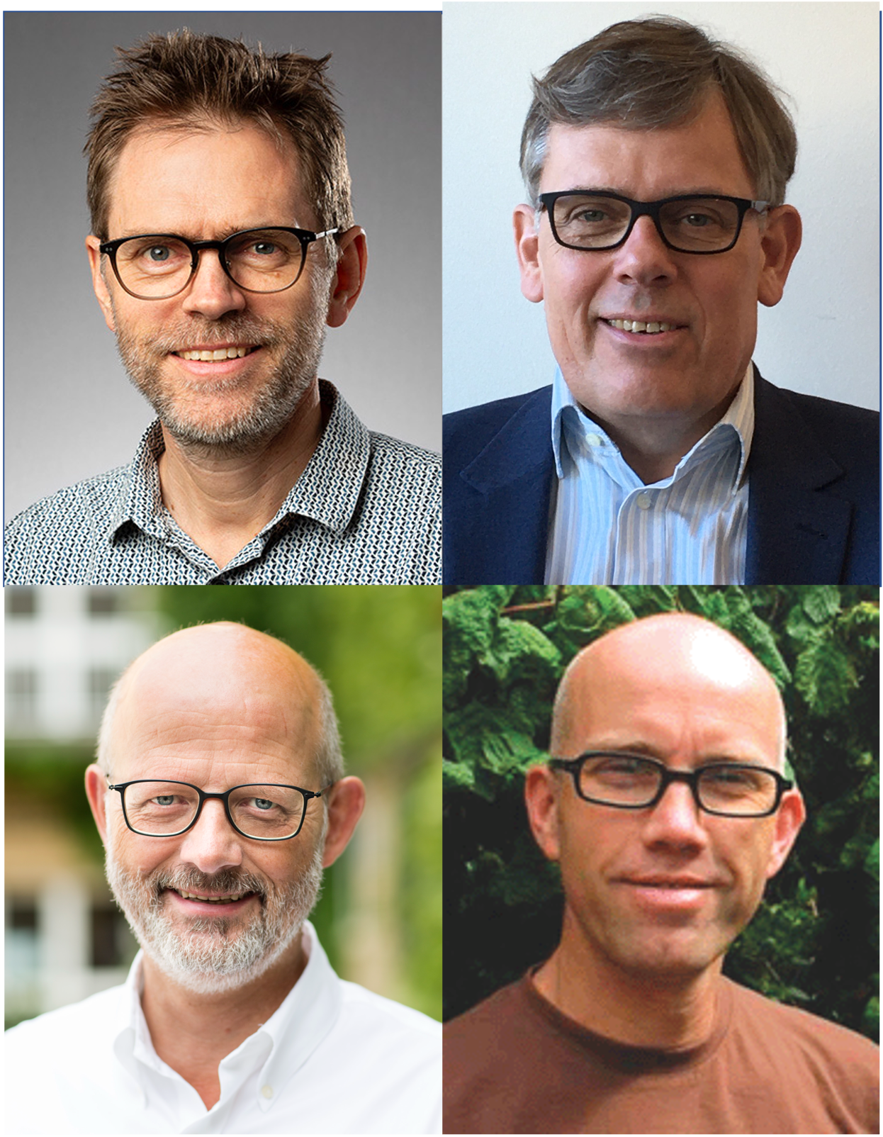Thomas Vosegaard, Jørgen Skibsted, Niels Christian Nielsen, and Frans Mulder receive DKK 15 million for upgrading Nothern Europe’s most powerful NMR instrument and magnet. (Photo: AU Photo)